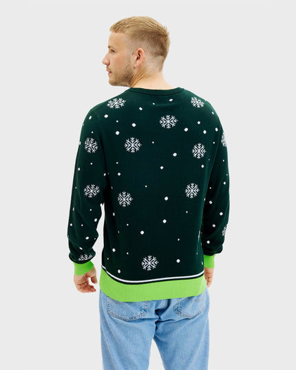 Cute Dino Christmas Sweater - Men