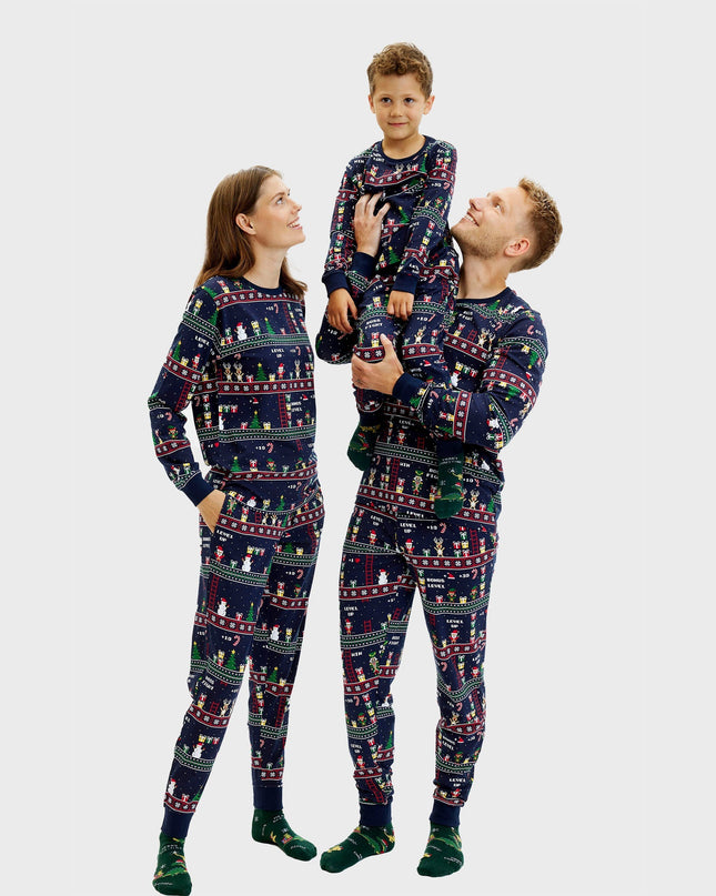 Vintage Gamer Christmas Pajamas for Women