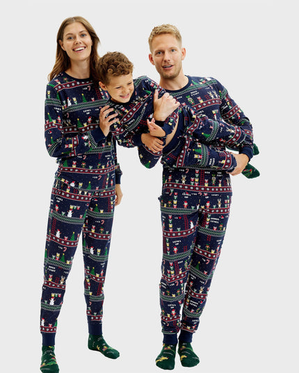 Vintage Gamer Christmas Pajamas for Kids