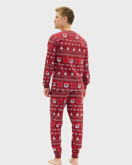 Ho Ho Ho Christmas Pajamas for Men