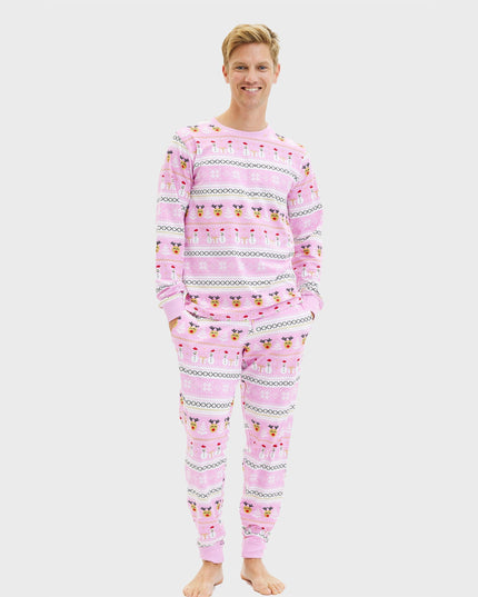 Mænds ultimative pink julepyjamas