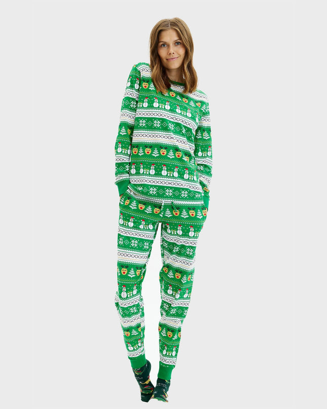 Ultimate Green Christmas Pajamas for Women