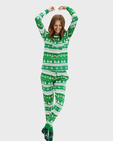 Ultimate Green Christmas Pajamas for Women