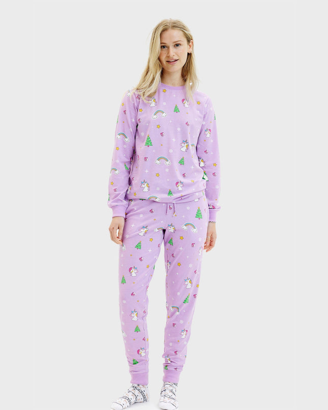 Unicorn Christmas Pajamas for Women - Family Collection