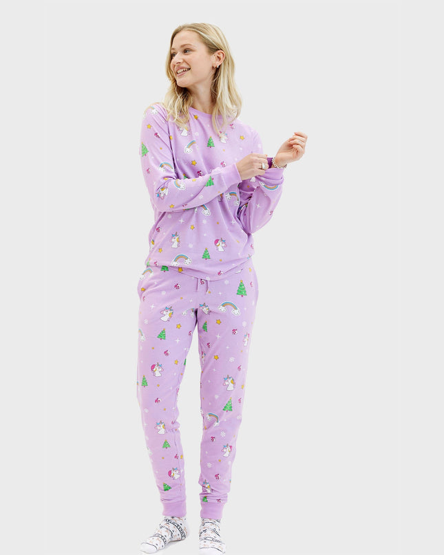 Unicorn Christmas Pajamas for Women - Family Collection