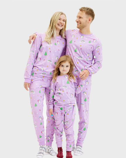 Unicorn Christmas Pajamas for Kids
