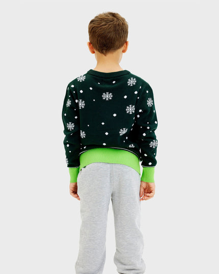 Cute Dino Christmas Sweater - Kids