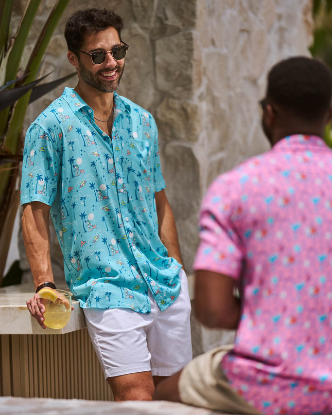 Men's Full Moon Hawaiian Shirt