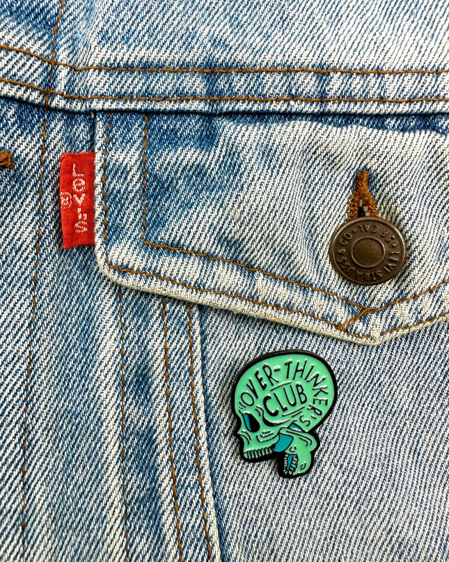 Over-Thinkers Club Emalje Pin Badge