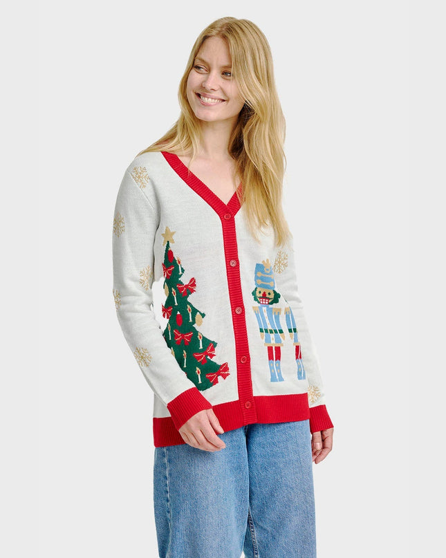 Nutcracker Christmas Cardigan for Women