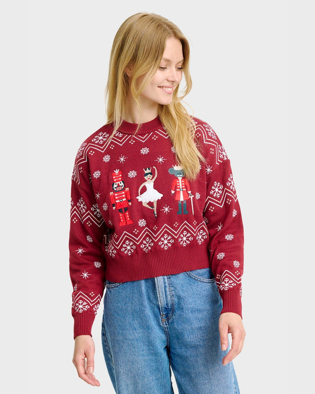 Nutcracker Christmas Sweater for Women
