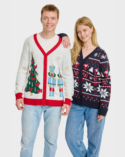 Santa's Christmas Cardigan for Women