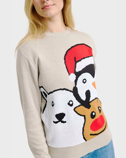 Animal Christmas Sweater - Men