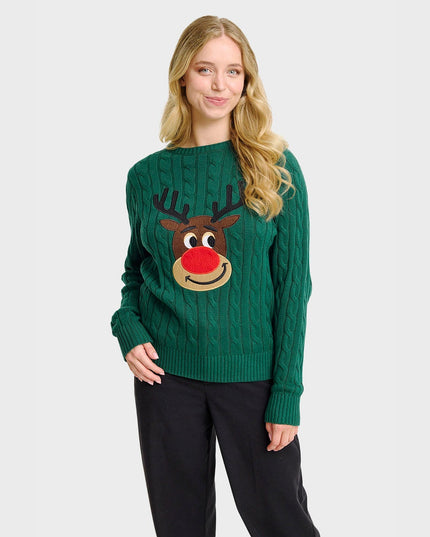 Suéter navideño The Mark para mujeres
