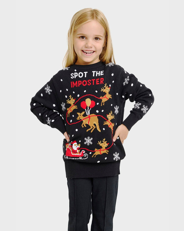 Imposter Christmas Sweater for Kids - Fun Holiday Style