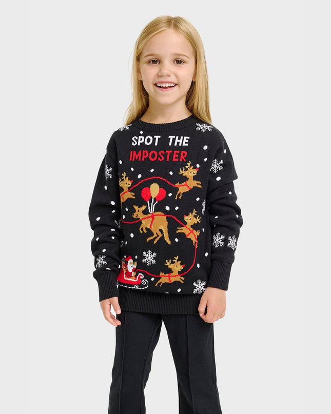 Imposter Christmas Sweater for Kids - Fun Holiday Style