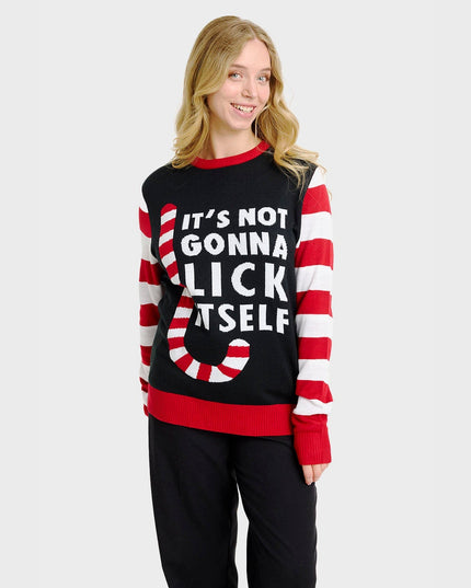 Candy Cane Christmas Sweater for Women