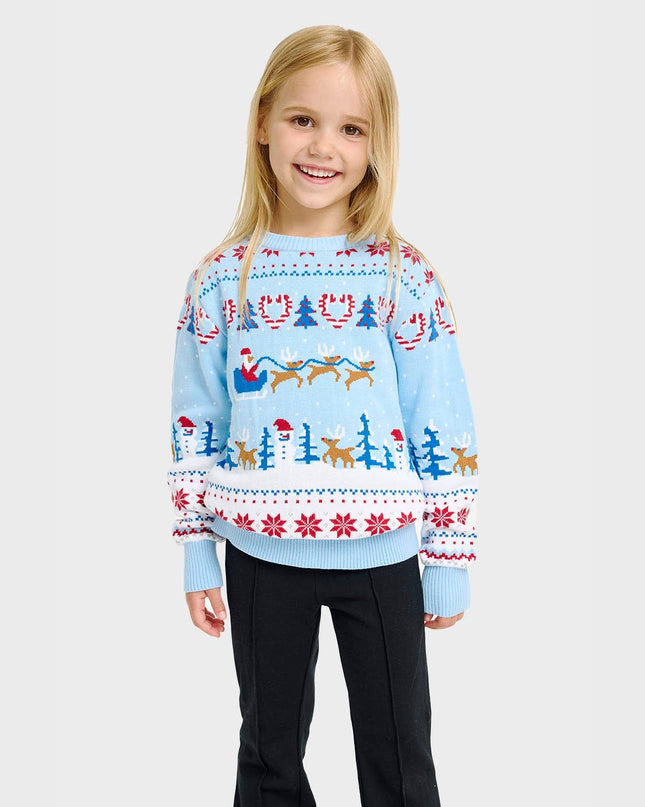 Christmas Wonderland Sweater for Kids