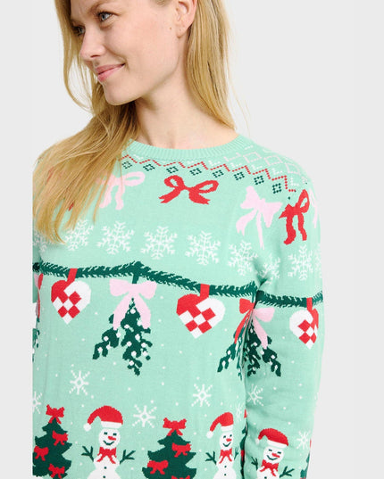Knitted Christmas Sweater for Women