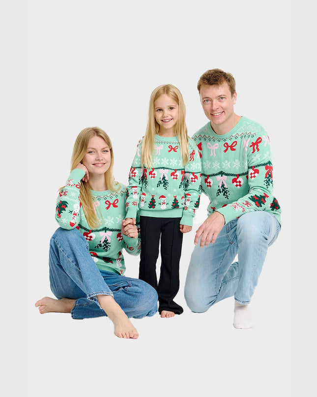 Knitted Christmas Sweater for Kids