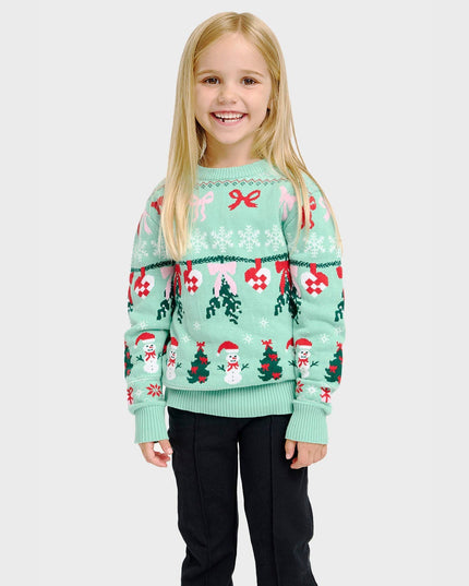 Knitted Christmas Sweater for Kids