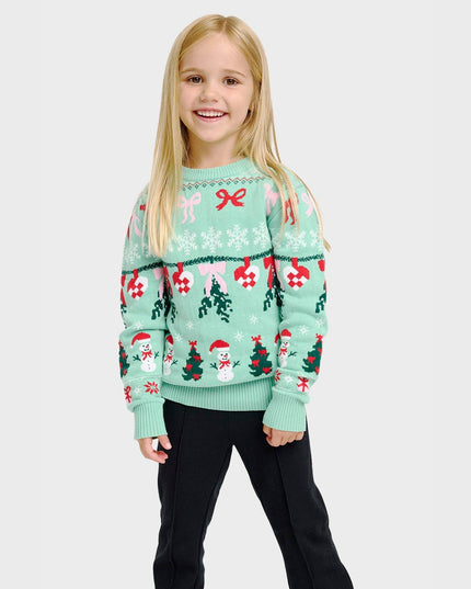 Knitted Christmas Sweater for Kids