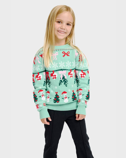 Knitted Christmas Sweater for Kids