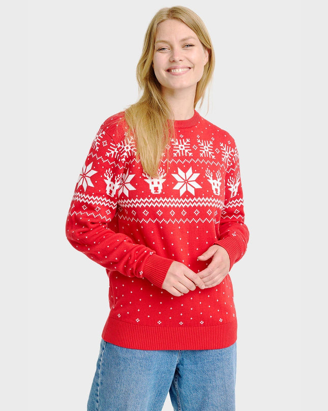 Scandinavian Christmas Sweater for Women