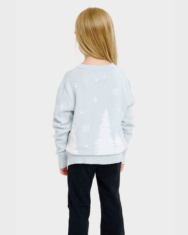 Adorable Penguin Christmas Sweater - Kids