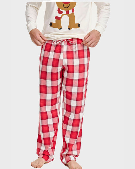 Reindeer Pajama Top for Men - Holiday Collection