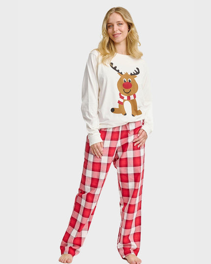 Reindeer Pajama Top for Women - Top Christmas Choice