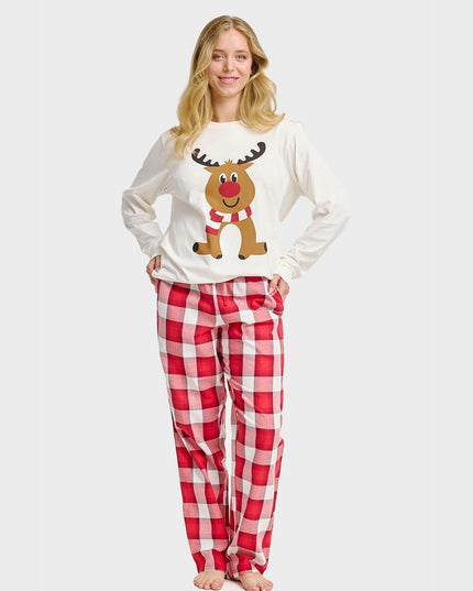 Reindeer Pajama Top for Women - Top Christmas Choice