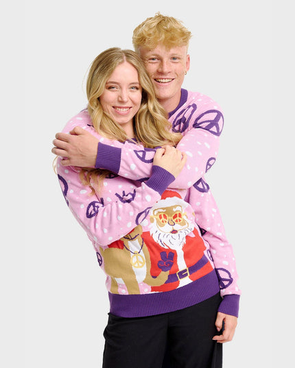 Hippie Christmas Sweater for Women