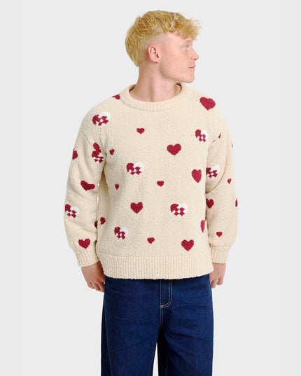 Christmas Heart Sweater for Men
