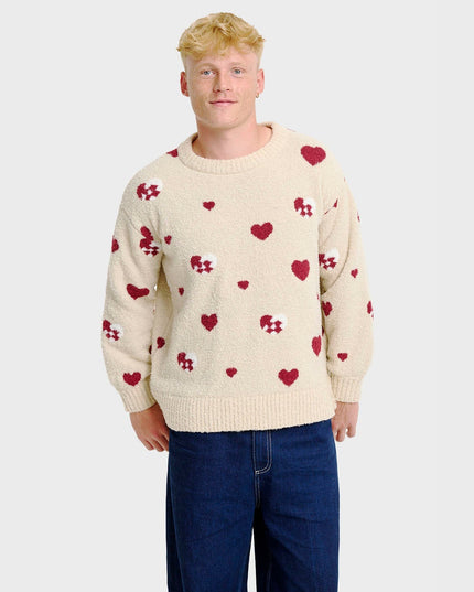 Christmas Heart Sweater for Men