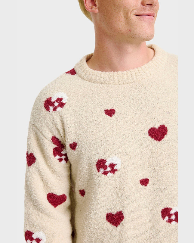 Christmas Heart Sweater for Women