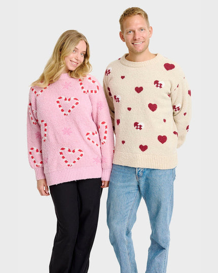 Christmas Heart Sweater for Women