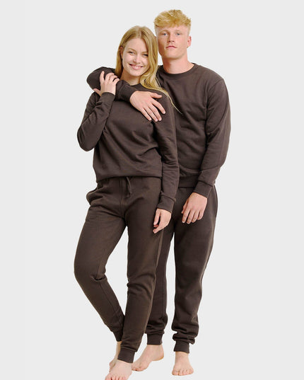 Brown Women's Sweatset for Festive Comfort