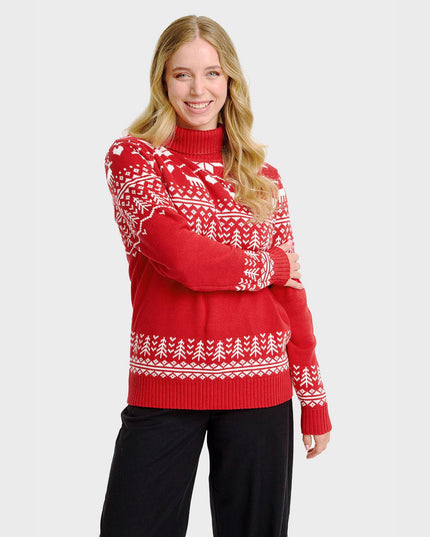 Kvinders Greenland Jule Turtleneck Trøje