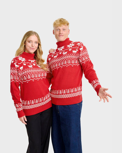 Kvinders Greenland Jule Turtleneck Trøje