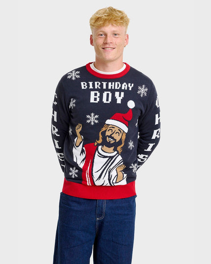 Men's Birthday Boy Christmas Sweater