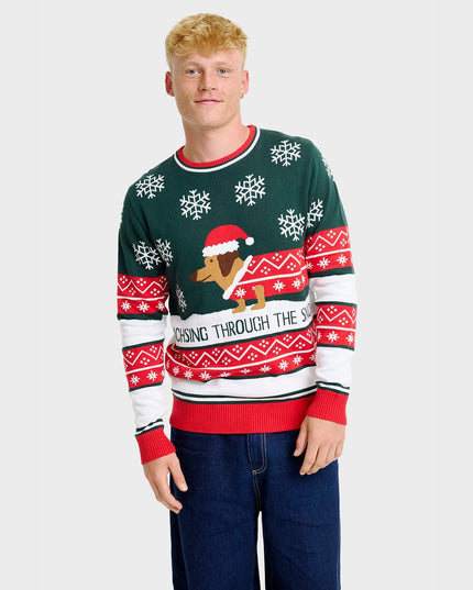 Dashing Around Christmas Sweater - Men