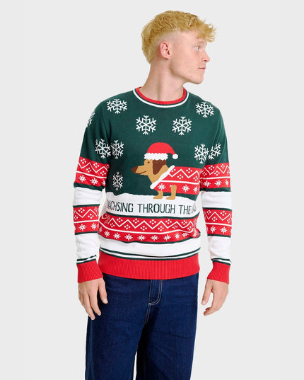 Dashing Around Christmas Sweater - Men