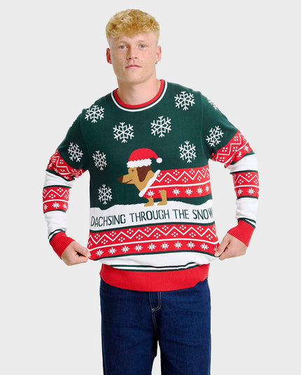 Dashing Around Christmas Sweater - Men