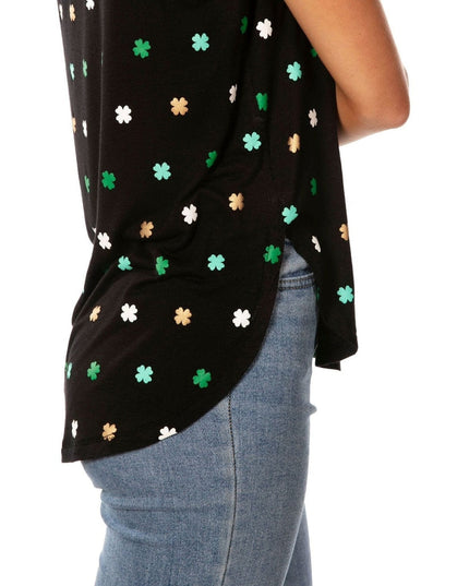 Women's All Over Clover Tank Top