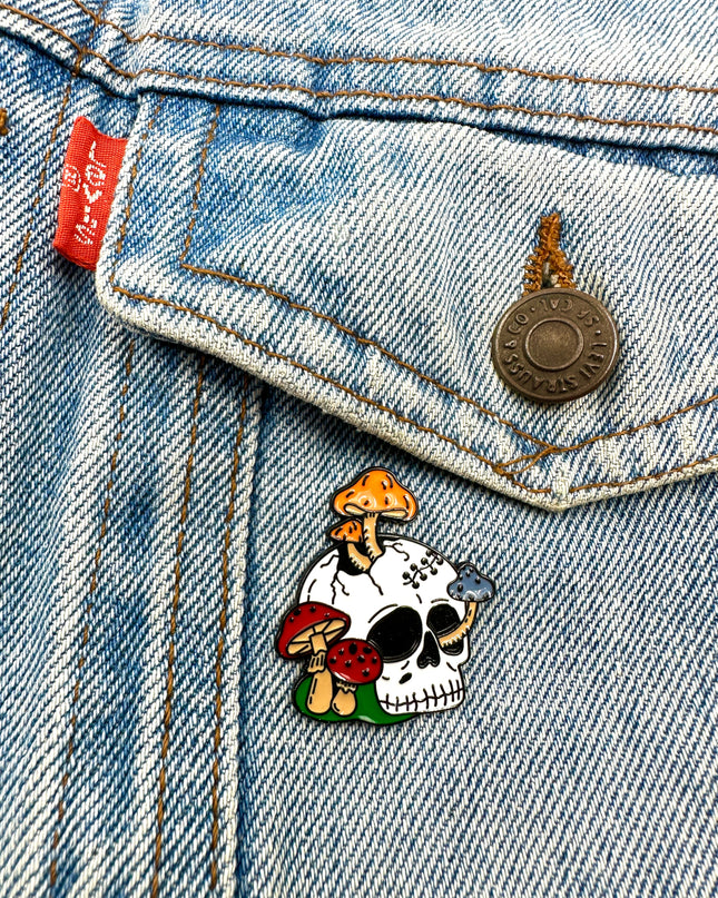 Svampe Hoved Pin - Kante Halloween smykke