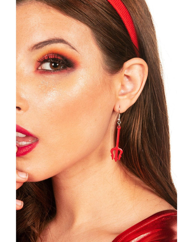 Devil Pitchfork Earrings