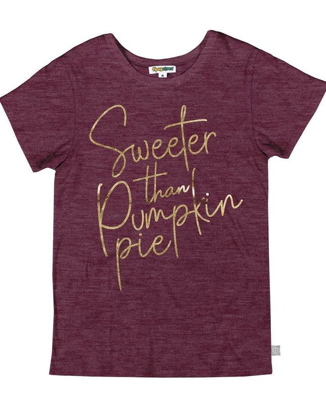 Dames Sweeter Than Pumpkin Pie T-shirt