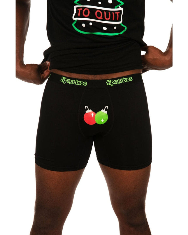 Herre Jingle Bells Boxer Briefs