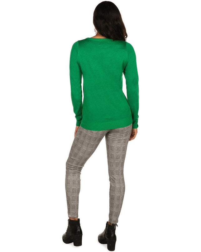 Kvinders Lookin' Like a Snack Grimasse Juletrøje